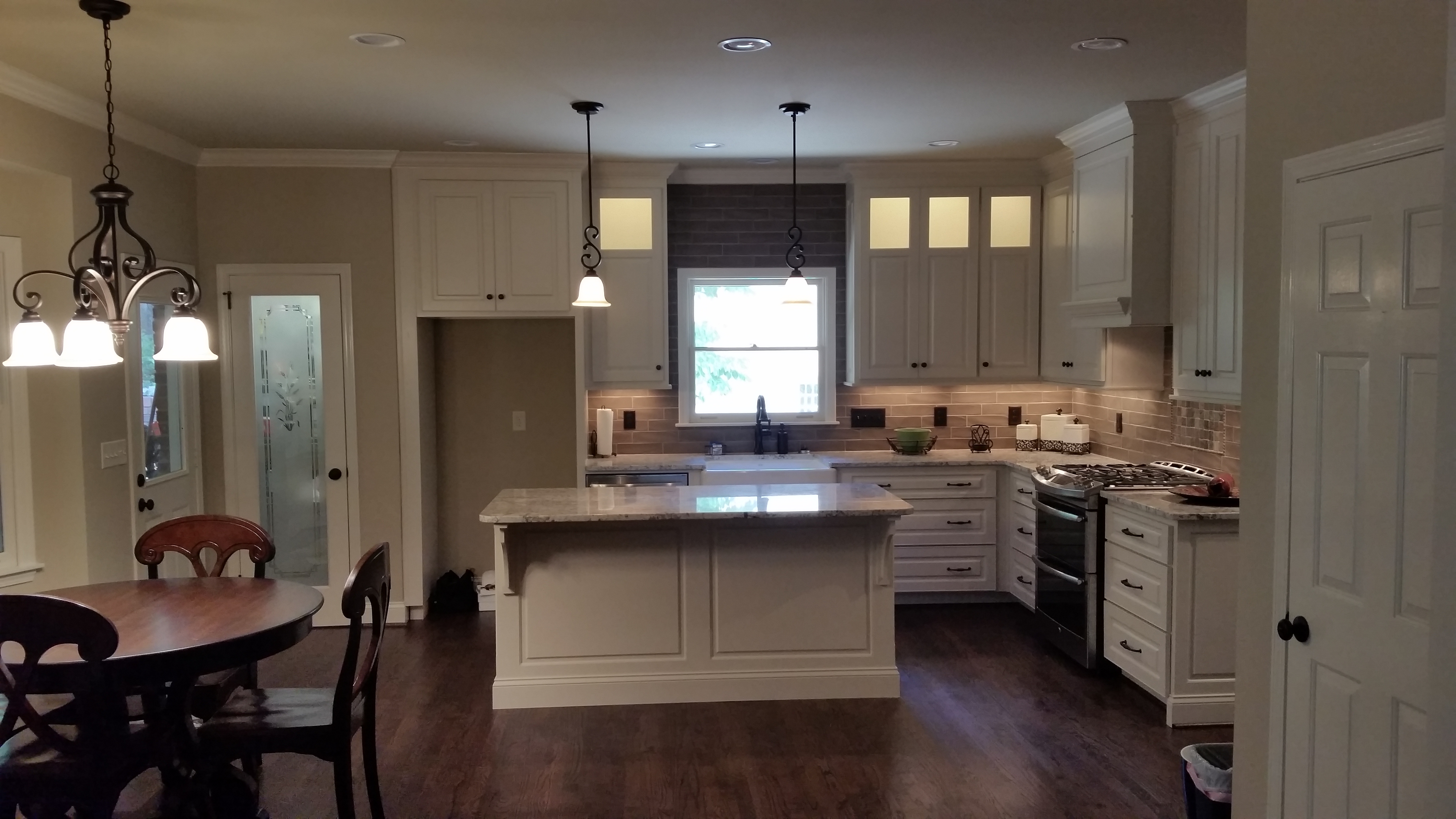Completed electrical project by SK Electrical Service Company